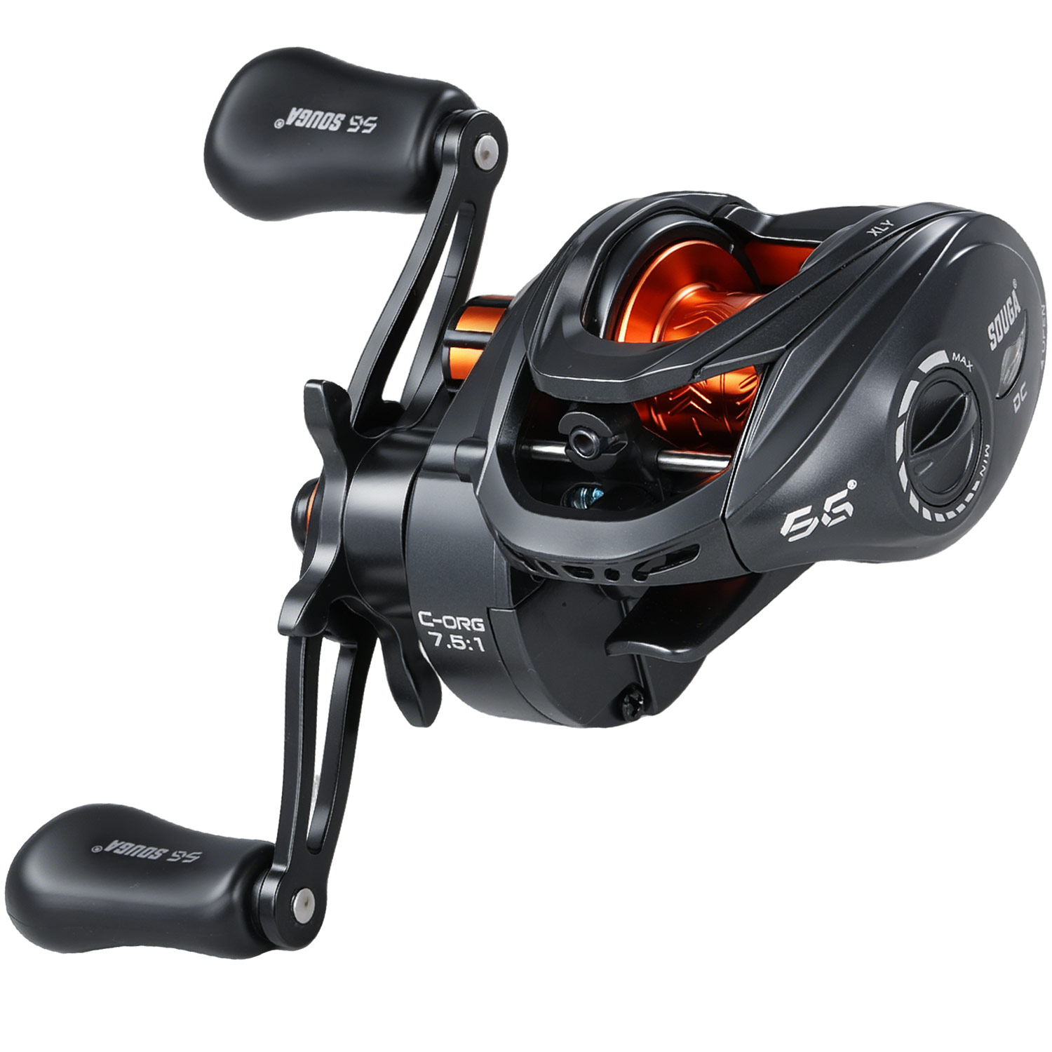 Spincast Reel - Mulinello da pesca elettronico Sougayilang ORG-DC