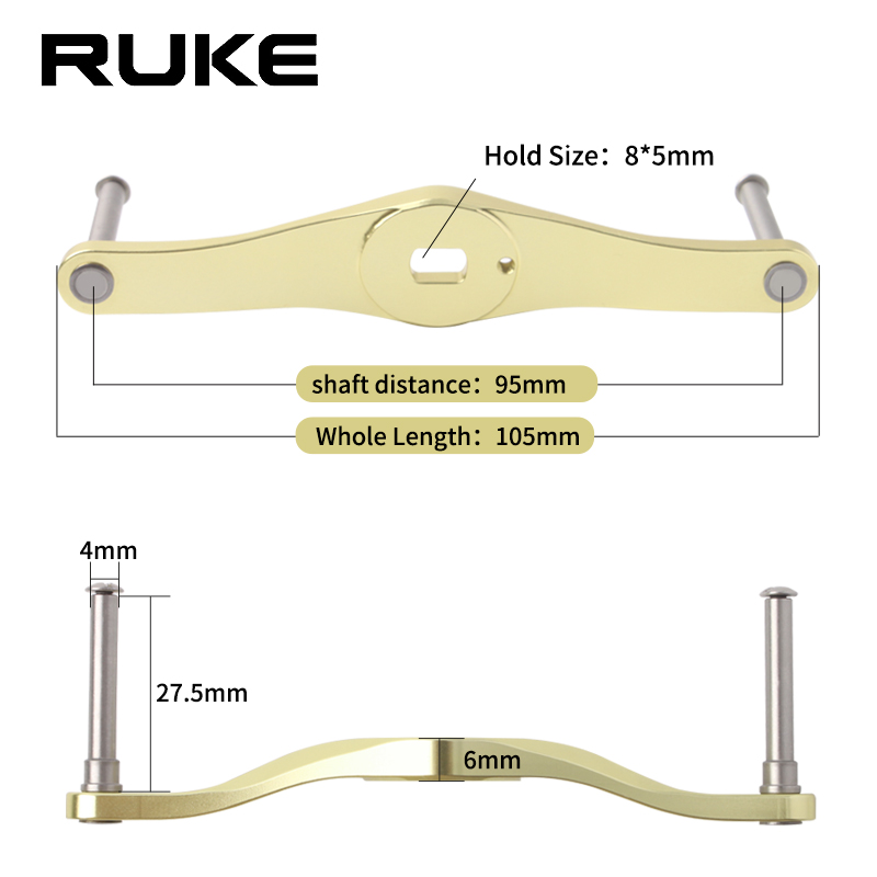 RUKE 1pc mulinello da pesca ma - Spincast Reel recensione e prezzo