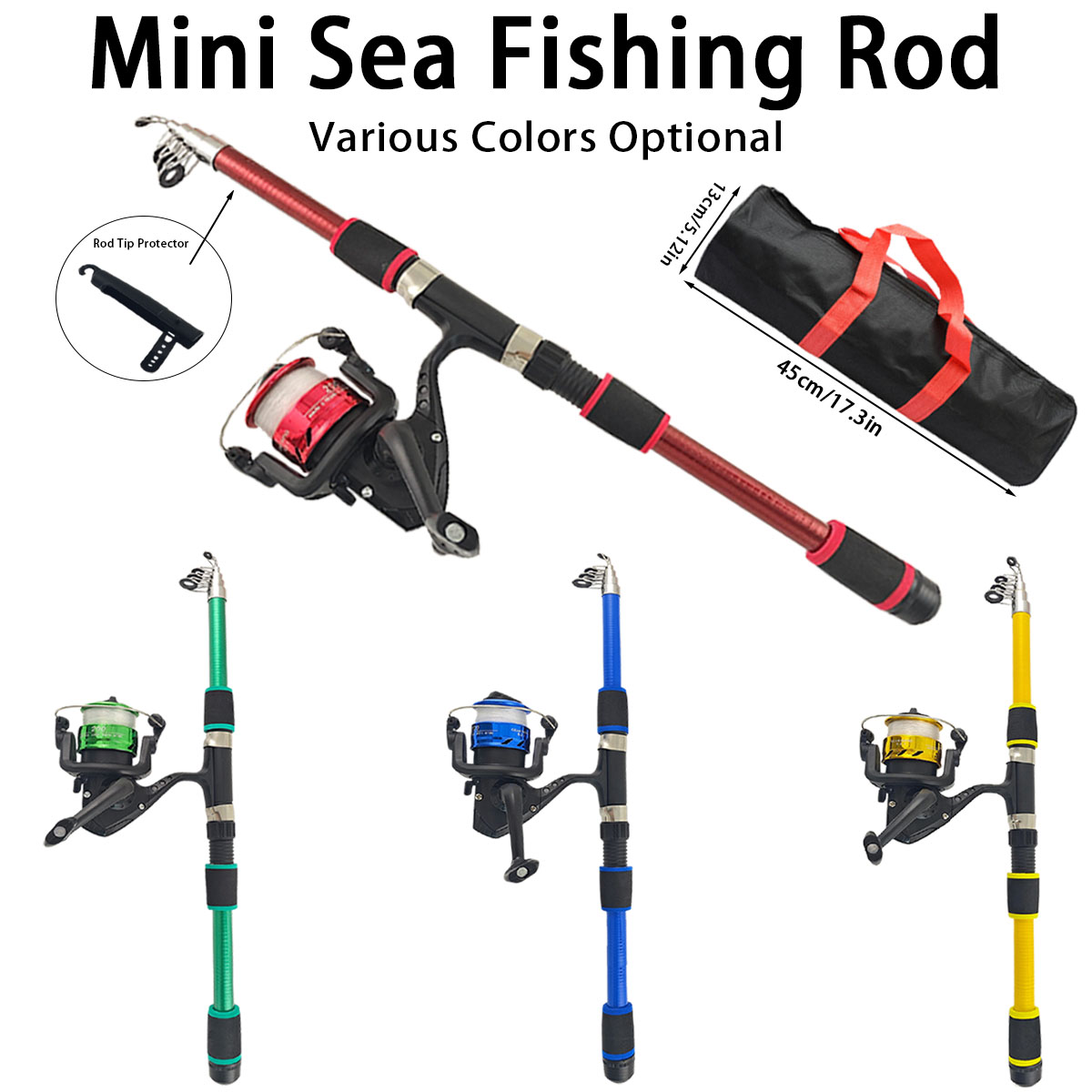 Mini Canna da Pesca Telescopic - Reel Bag recensione e prezzo