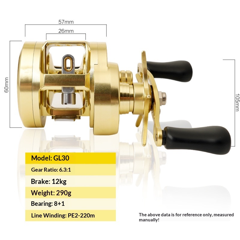 Mulinello da Casting Magnetico - Trolling Reel recensione e prezzo
