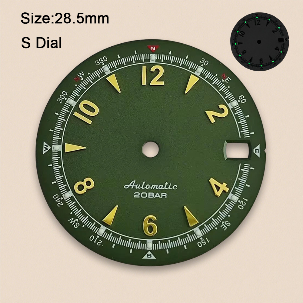 Nh35 quadrante S logo 28,5 mm  - Reel Case recensione e prezzo