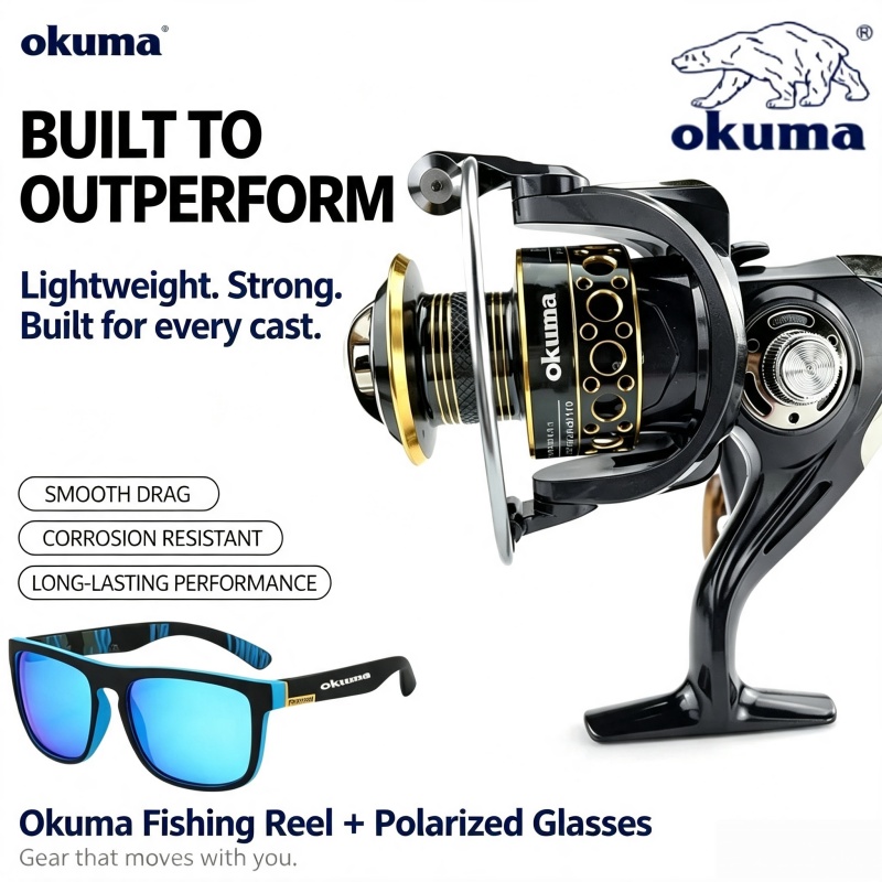 Mulinello da spinning OKUMA, m - Trolling Reel recensione e prezzo